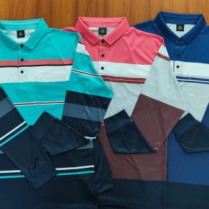 3 pcs china full sleeve polo shirt combo -5