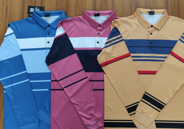 3 pcs china full sleeve polo shirt combo -6