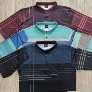 3 pcs china full sleeve polo shirt combo -9