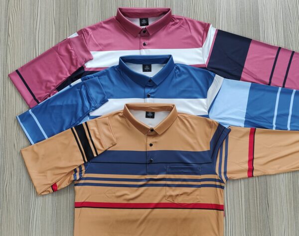 3 pcs pocket polo shirt combo-22