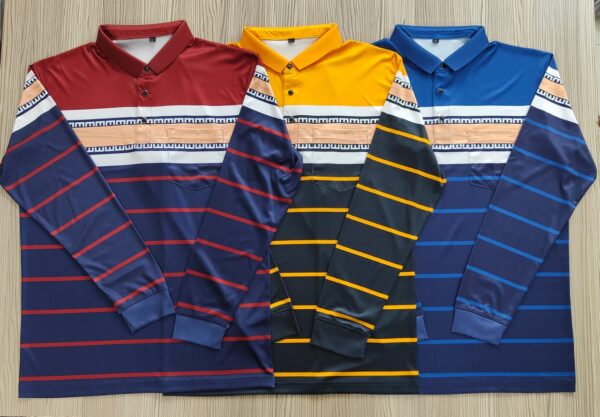 3 pcs pocket polo shirt combo-113